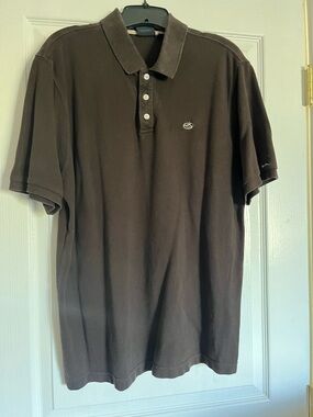 Warp & Weft Shirt Mens Blue Plaid Button Down Long Sleeve California Mens XL